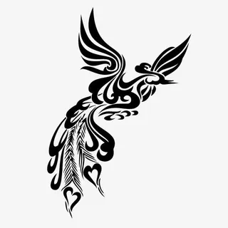 凤凰 中国风 吉祥 飞翔免抠