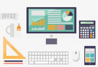 办工工具矢量素材免抠