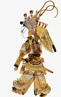 中国风皮影戏之杨戬免抠