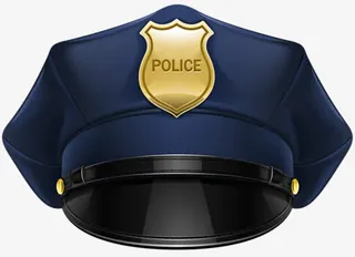 警察帽子免抠