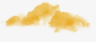 橘色烟雾元素免抠