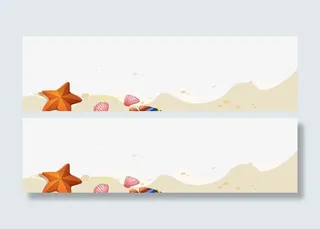 暑假服装促销海报banner