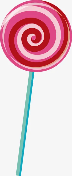 红色卡通棒棒糖素材图免抠