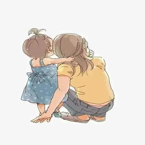 妈妈和女儿免抠