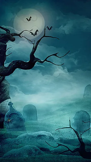 万圣节恐怖背景图高清