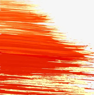 橘色粉刷效果免抠