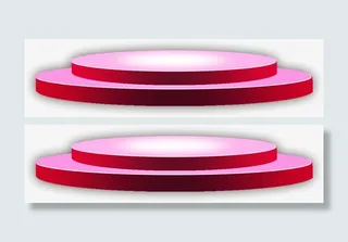 节日粉色舞台圆台大舞台主图ba免抠