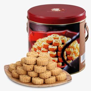 十月初五一口粒粒杏仁饼礼盒免抠