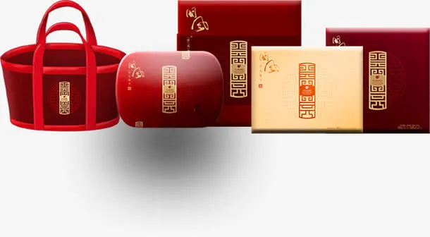 月饼盒免抠