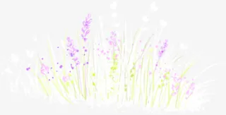 合成创意手绘开放的春天花卉免抠