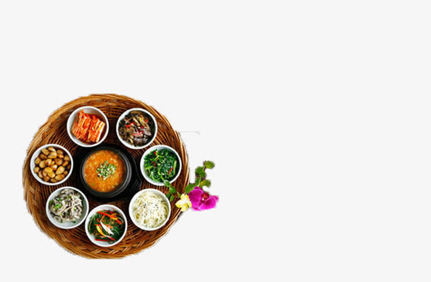 八方来财美食免抠