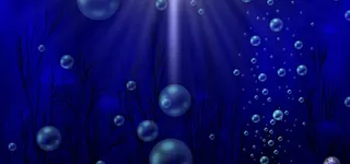 天猫梦幻蓝色教育海报背景高清