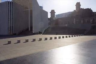 城市话语光圈高楼免抠