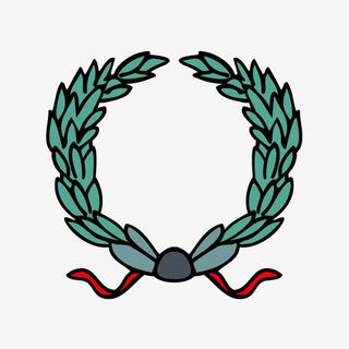 绿色花藤边框免抠