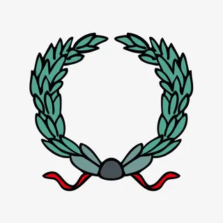 绿色花藤边框免抠