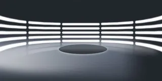 灰色音乐节宣传海报免抠