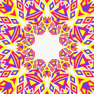 五彩缤纷的万花筒的背景矢量