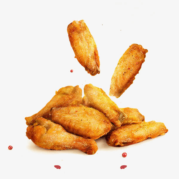 黄金炸鸡翅免抠