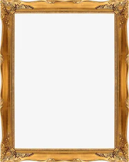 欧美范木质花纹边框免抠