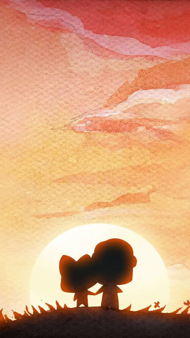 复古风格高清红色渐变合成效果免抠