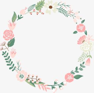 手绘花圈征集活动免抠