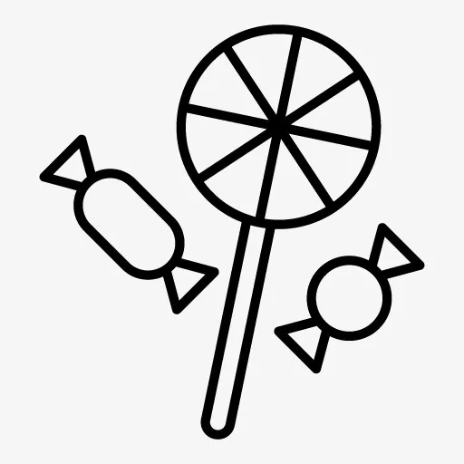 糖果简图免抠