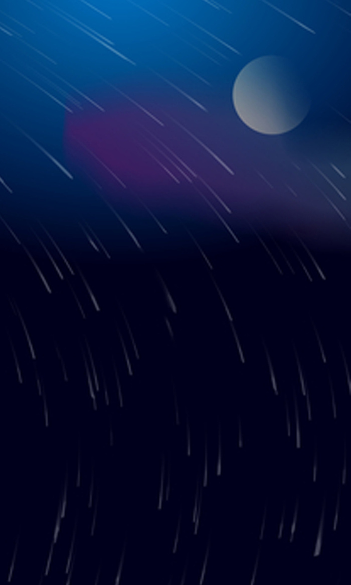 极光星空夜景高清
