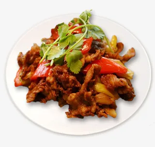 焖鹅肉美味食品肉类免抠