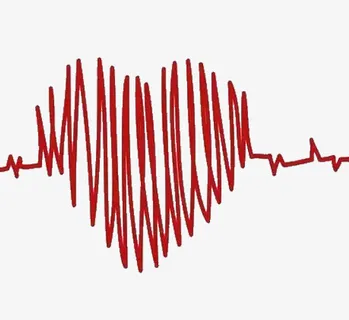 线性心率图免抠