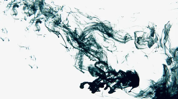 黑色烟雾缭绕背景素材