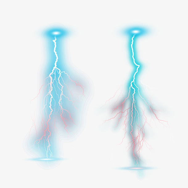 雷电效果制作免抠