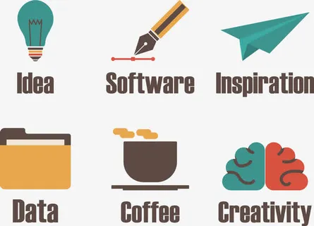 英语教育矢量图免抠