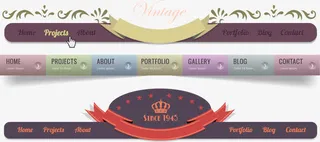 导航条素材免抠