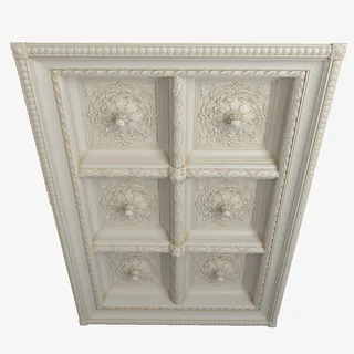 长方形欧式吊顶免抠