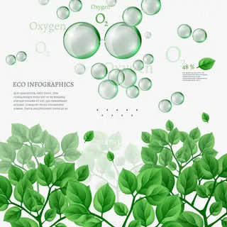 矢量节能环保图免抠