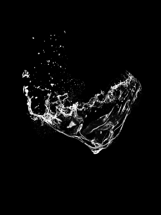 飞溅喷溅的浪花水花半透明免扣素材免抠