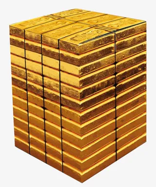 清明节金砖PNG实物图免抠