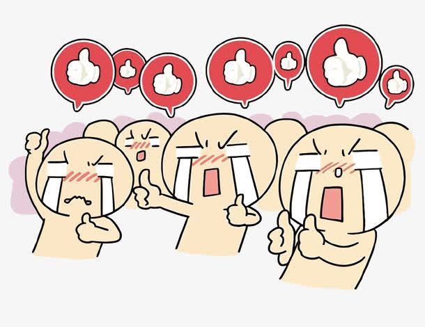 矢量点赞免抠