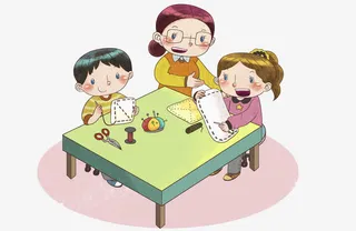 家庭手工日免抠