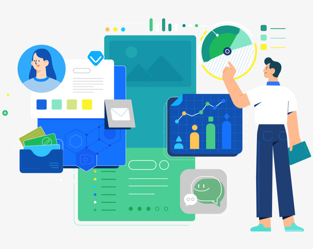 知识产品与用户服务的数字化工具免抠