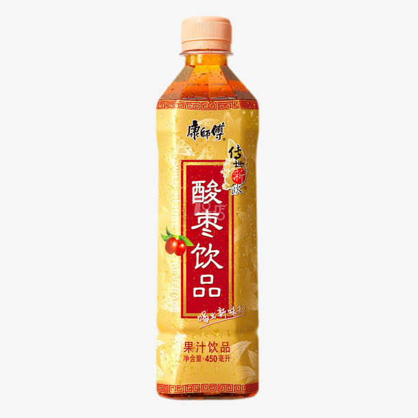 康师傅酸枣饮料免抠