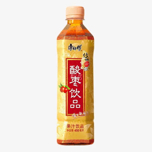 康师傅酸枣饮料免抠