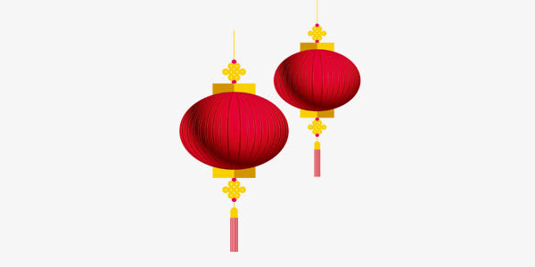 红灯笼免抠