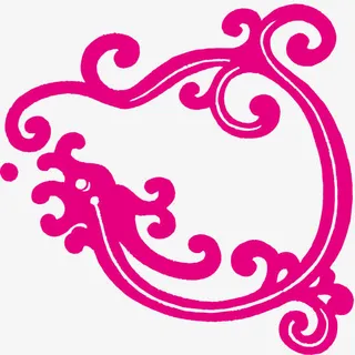 花纹形状方框免抠