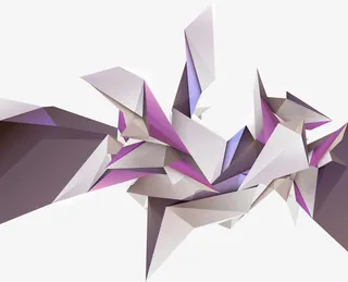 商务海报背景风格几何体