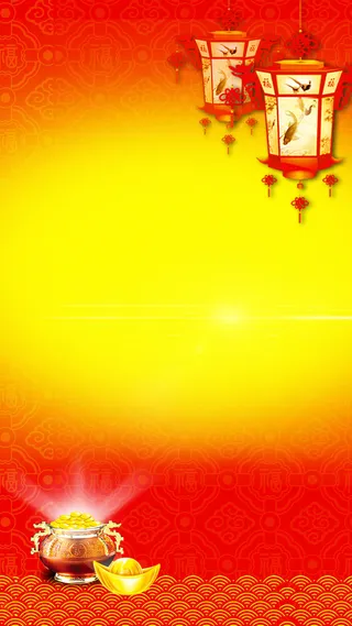 中国节日纹理H5背景高清