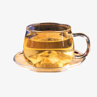 养生茶 泡茶 茶杯免抠