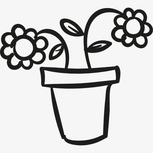 Flower Pot 图标免抠