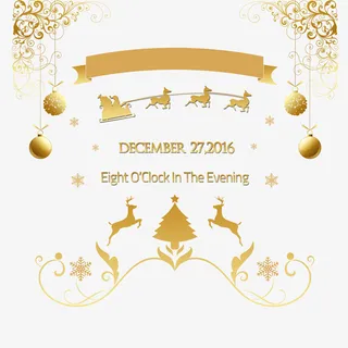 圣诞节喜庆素材下载免抠