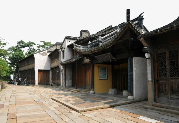 乌镇西栅房屋免抠